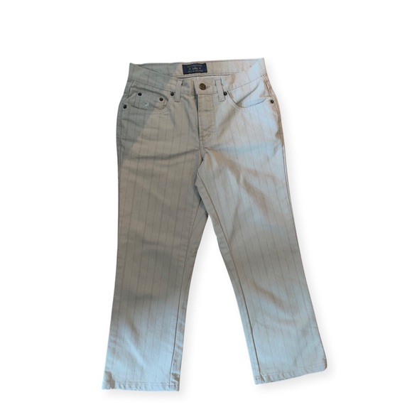 VINTAGE STRIPPED JEANS - Picture 2 of 3